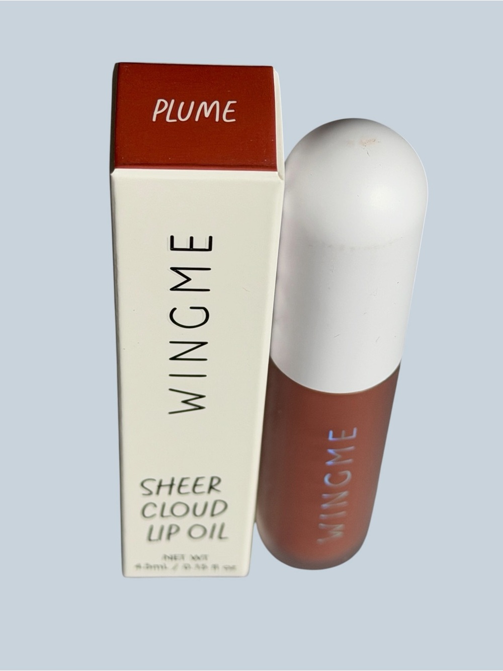 Wing Me Sheer Cloud Lip Oil - Plume (Warm Brown)